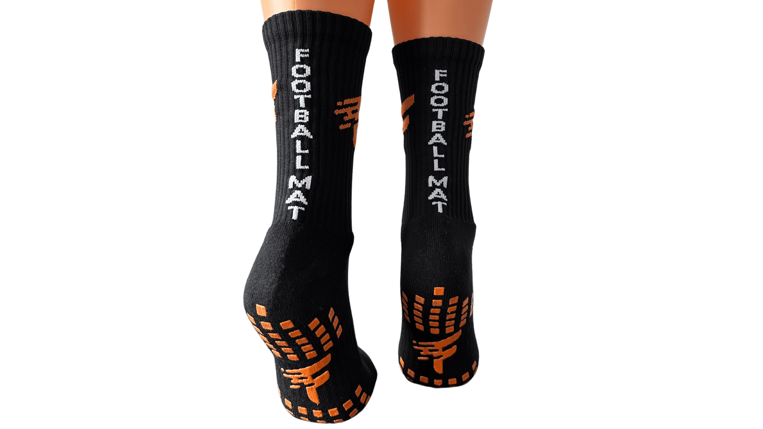 Skarperty piłkarskie antypoślizgowe czarne